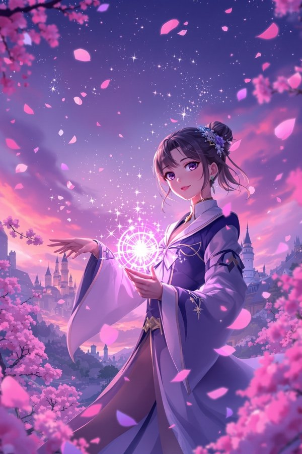 樱花魔法学园 影视封面